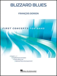 cover Blizzard Blues Concert Band sheet music cover